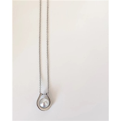 Кулон из стали на цепочке