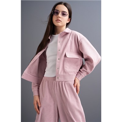 Вельветовый костюм для девочки Happyfox