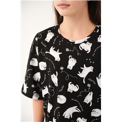 Туника оверсайз для девочки Happyfox