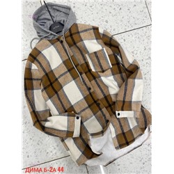 Рубашка с мехом  бронь 1978926-1