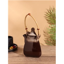 Чайник заварочный «Флоренс», керамика, коричневый