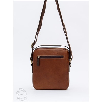 Сумка мужская кожаная 3012TR d.brown Tough Ryder в Новосибирске