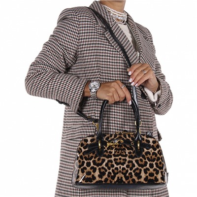 Сумка 6118Q leopard apricot Polina&Eiterou