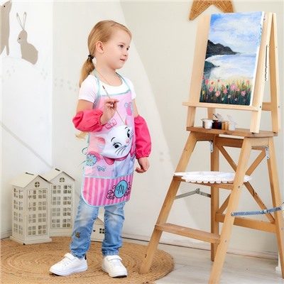 Фартук с нарукавниками детский Paris, Коты аристократы, 49×39 см