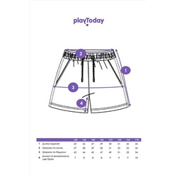 Шорты PLAYTODAY, 1122316