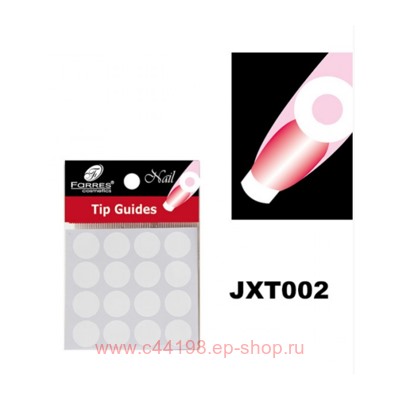 Farres Наклейки для лунного маникюра JTX002