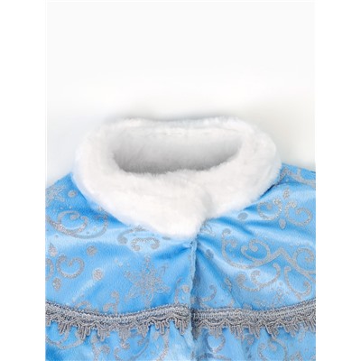 Карнавальный костюм детский «Снегурочка Танюшка»: жакет, сарафан, кокошник, р. 128