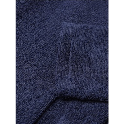 Халат махровый детский «Этель. Любимый сыночек», размер 32, синий