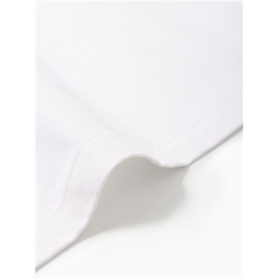 Набор салфеток с декоративными кольцами White pleasure, 40×40 см - 4 шт., 100% хлопок, саржа 190 г/м²