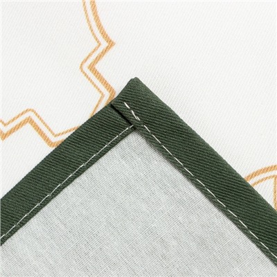 Фартук новогодний «Этель» Robin 60×70 см, 100% хлопок, саржа 190 г/м²