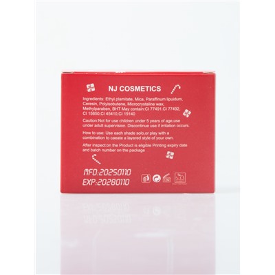 NJ Cosmetics Подарочный набор матовых помад для губ, 4 шт