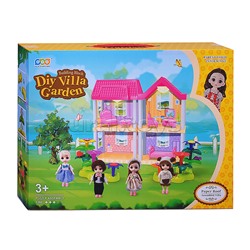 Дом для куклы "Вилла" с мебелью, в коробке