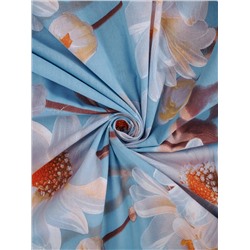 Пододеяльник бязь люкс на молнии - Ромашки