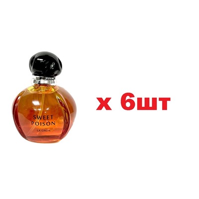 Туалетная вода Sweet Poison La Croa 50мл жен edt тестер 6шт
