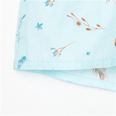 Шорты домашние женские KAFTAN Light, размер 40-42, голубые