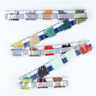 Алмазная мозаика с полным заполнением на холсте «Изумрудная фантазия», 30×40 см