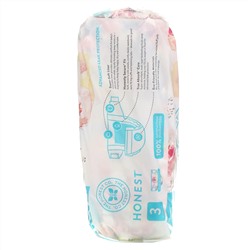The Honest Company, Honest Diapers, Size 3, 16-28 Pounds, Rose Blossom, 27 Diapers