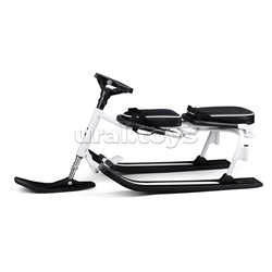 Игрушка Снегокат детский 505 "TWINS BABY PUSH" для двоих (Белый)