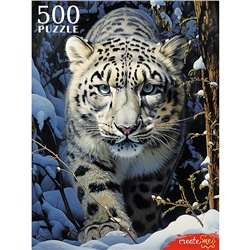 Пазлы 500 "Снежный барс"