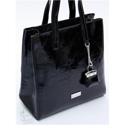 Сумка женская кожаная 91147SP black Velina Fabbaino-Safenta