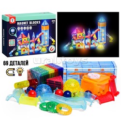 Конструктор магнитный "Орбитальные шарики" (69 дет.)