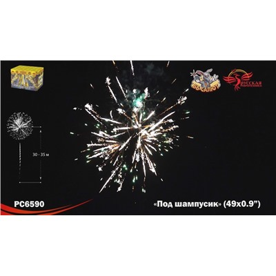 Фейерверк РС6591 Под шампусик (0,8" х 49)