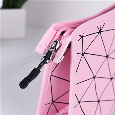 Косметичка 22х14,5х5 см / GENA-28 / розовая 690491