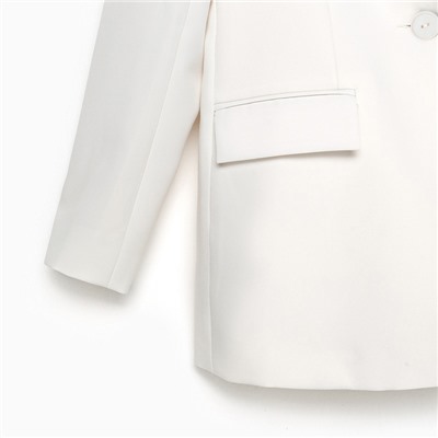 Пиджак женский MIST: Classic Collection, размер 44, экрю