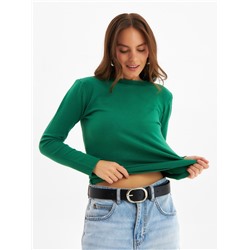 Джемпер женский MINAKU, зелёный, размер 42-44