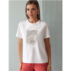 Футболка из премиального хлопка с авторским принтом