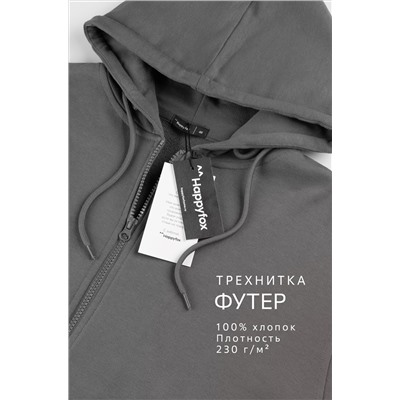 Женская толстовка из футера Happyfox