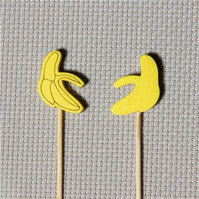 Шпажки «Мадагаскарский банан», 12 см, набор 25 шт.