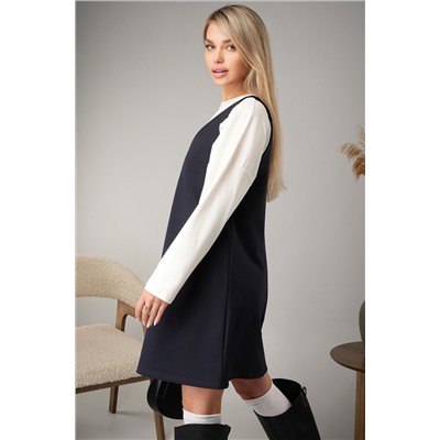 Женское офисное платье - сарафан Happyfox