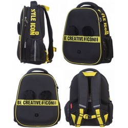 Рюкзак школьный "ЭРГОНОМИК ЛАЙТ. Мягкий и пушистый" 38х29х17 см (072941) 85002 Хатбер