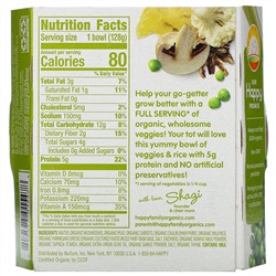 Happy Family Organics, Happy Tot, 12+ Months, Organic Veggies & Wild Rice with Mushrooms & Parmesan,  4.5 oz (128 g)
