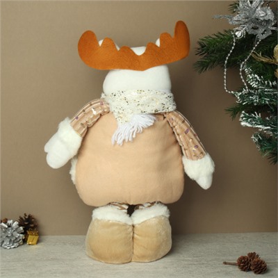 Новогоднее украшение Олень на телескопических ножках 37/70 см / YX-E2651-1 /уп 36/