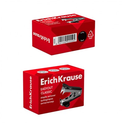 Антистеплер черный 4559 ErichKrause