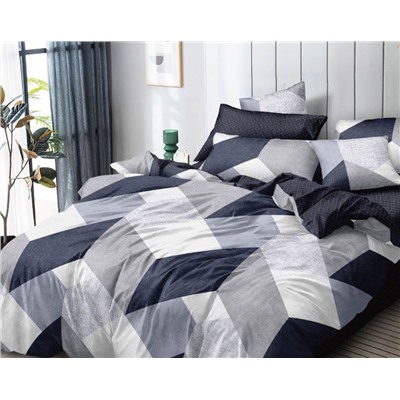 Постельное белье поплин эксклюзив на молнии - Лоуренс