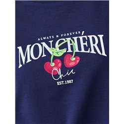 Футболка с принтом свободная эластичная из премиального хлопка