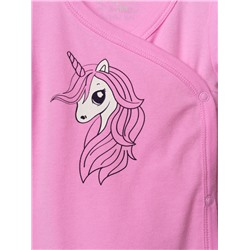 Боди детское трикотажное для девочек, 2 шт в комплекте