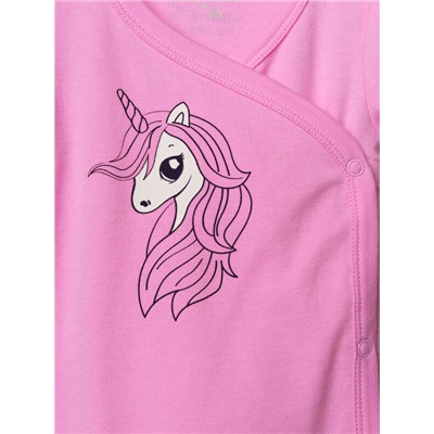 Боди детское трикотажное для девочек, 2 шт в комплекте