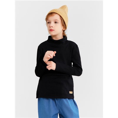 Водолазка детская MINAKU, чёрная, рост 116 см