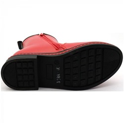 YD2698-16 крас Ботинки деми для девочек (32-37)/8