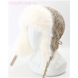 843-М-З Ушанка флис (56-58)