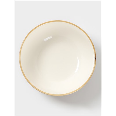 Салатник Magistro «Церера», 1.1 л, 18.5×7.5 см, фарфор, коричневый