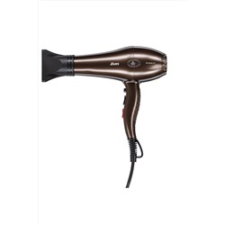 Dewal Профессиональный фен для волос / Blues Chocolate 03-8088, ионизация, коричневый, 2600 Вт KRISTALLER, 1130616