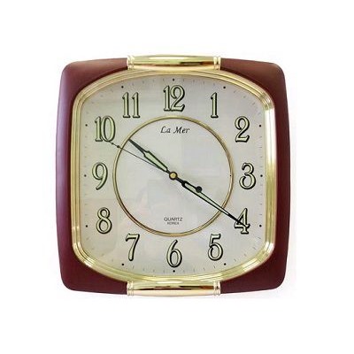 Часы настенные 300мм светящиеся La Mer GD074008