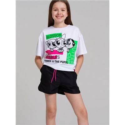 Шорты текстильные пляжные для девочек