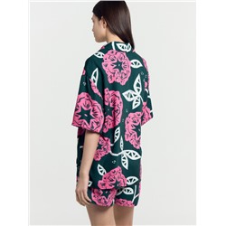 КОМПЛЕКТ ЖЕНСКИЙ (ЖАКЕТ, ШОРТЫ) 592460-1