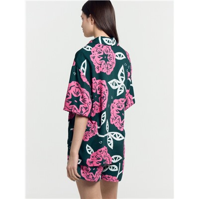 КОМПЛЕКТ ЖЕНСКИЙ (ЖАКЕТ, ШОРТЫ) 592460-1